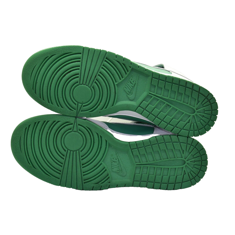 B5 Auth NIKE DUNK HI RETRO BTTYS Stadium Green/White Shoes DV0829-300 Size 9 - Picture 6 of 7
